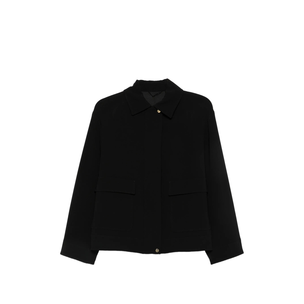 Max Mara Studio Flap-pocket Zip-up Jacket