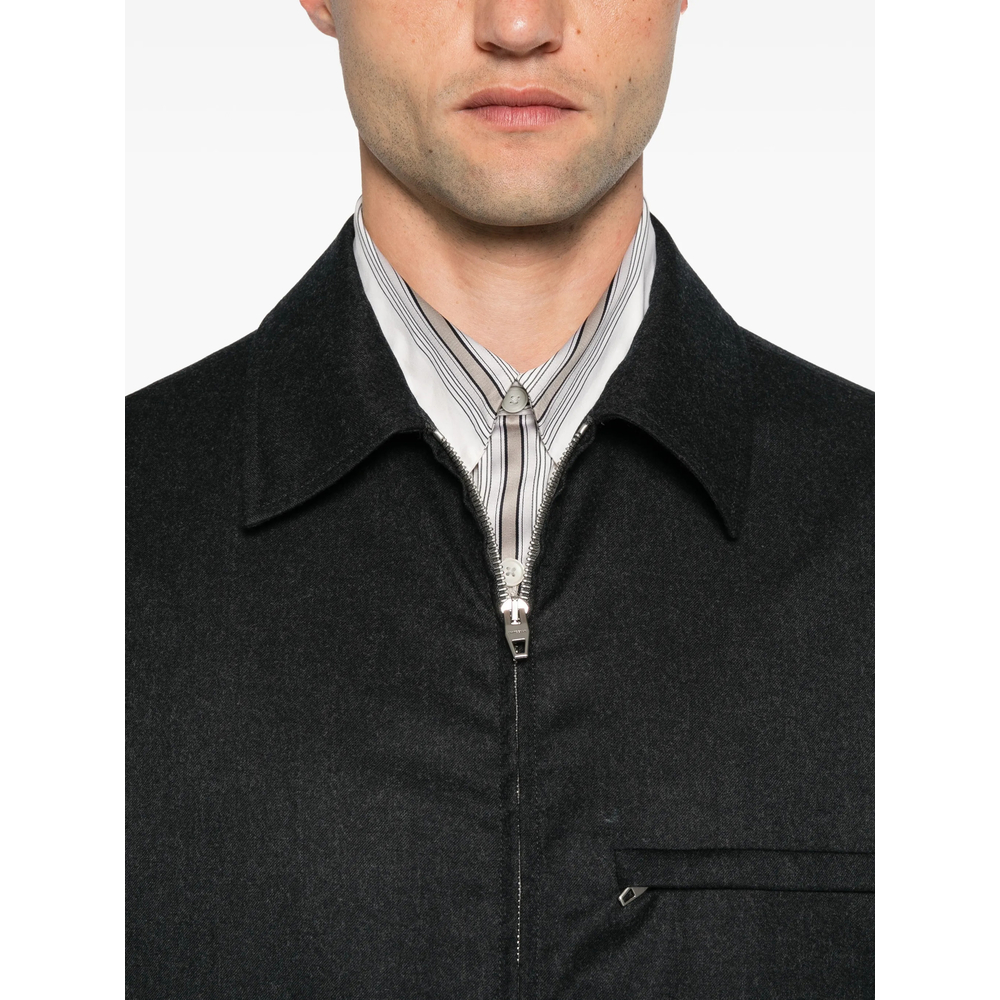 Zip-Up Collared Jacket