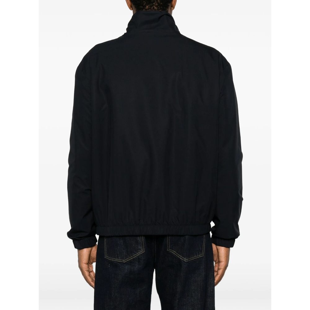 Zip-Up High-Neck Jacket