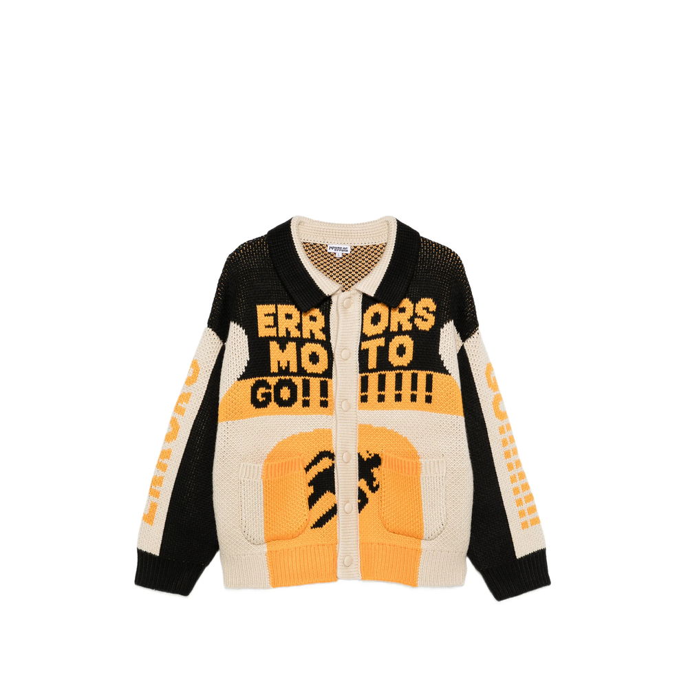 Logo-Intarsia Cardigan