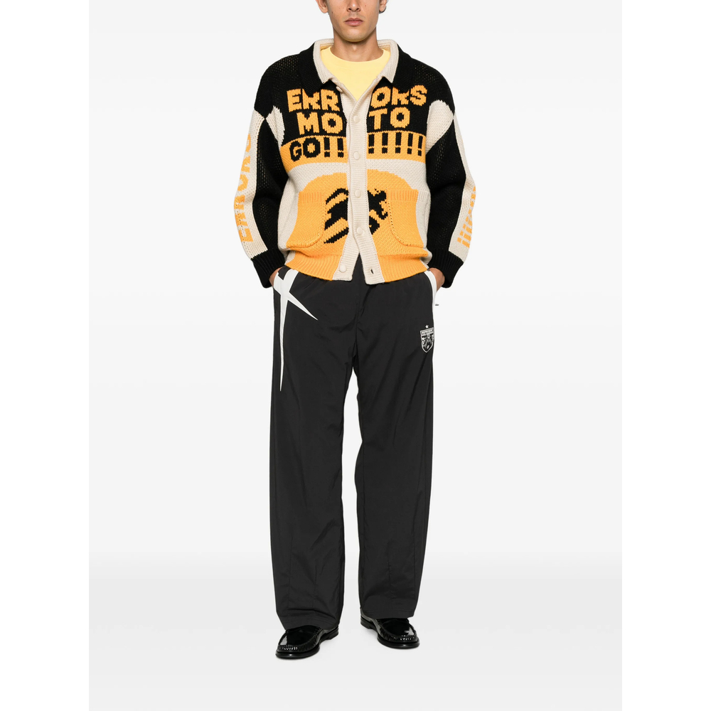 Logo-Intarsia Cardigan