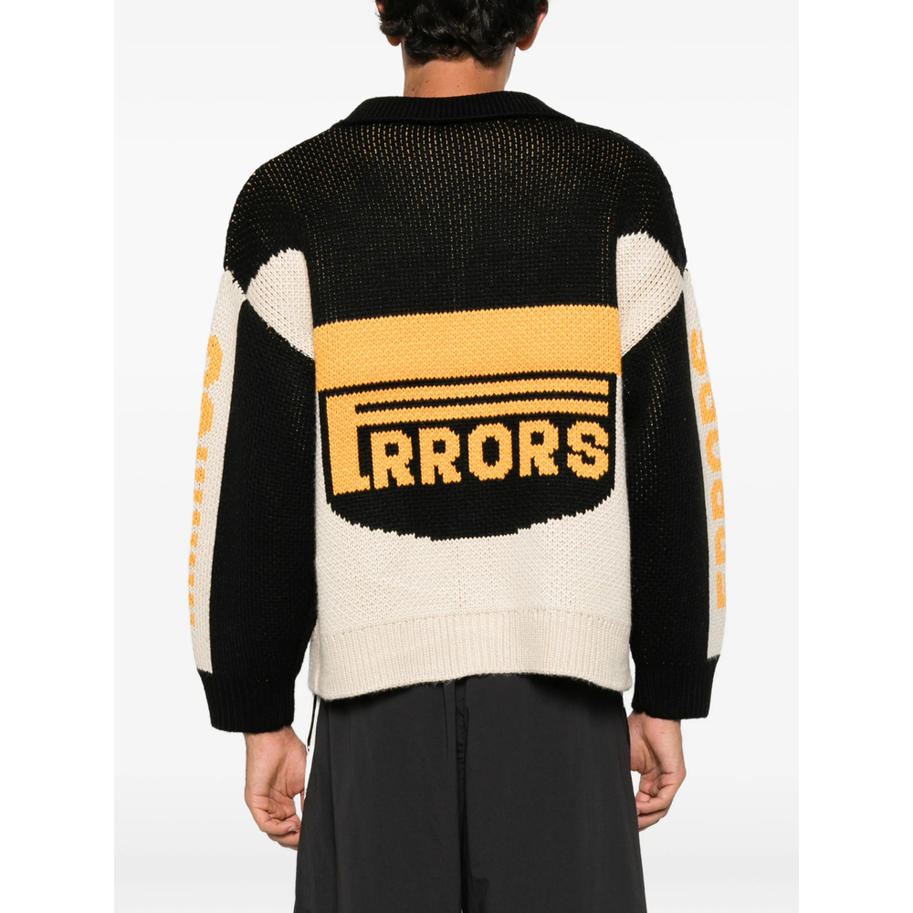 Logo-Intarsia Cardigan