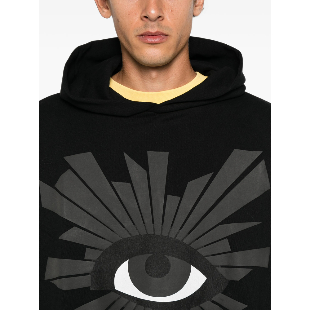 All Seeing Eye-Print Hoodie