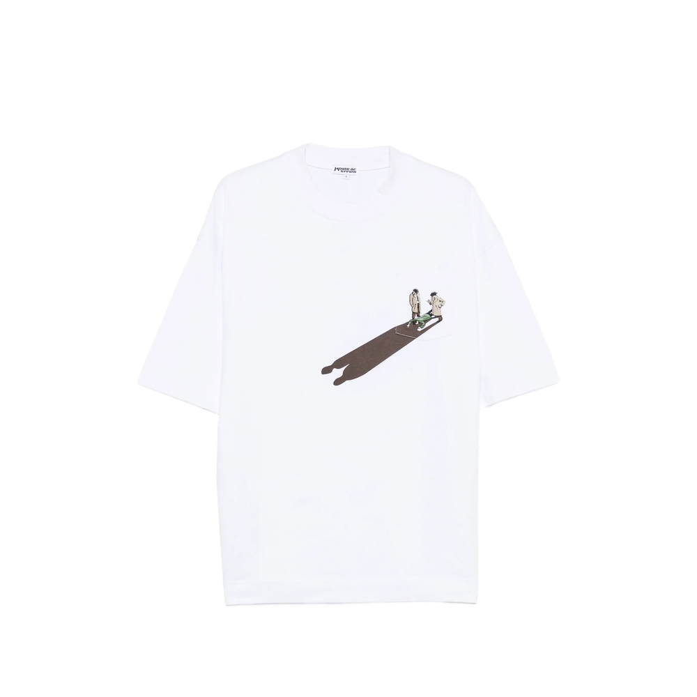 The Body Pocket Graphic-Print Chest-Pocket T-Shirt
