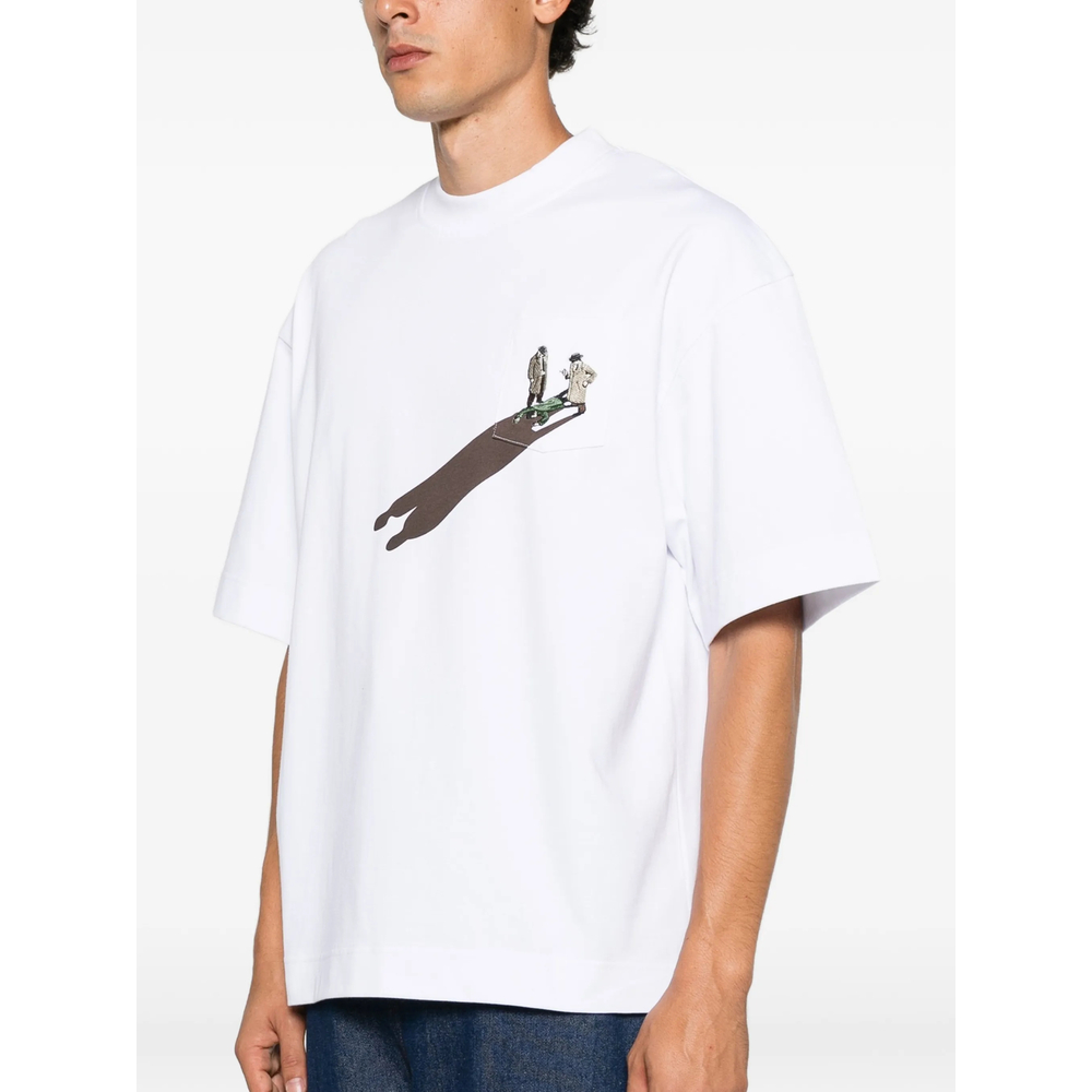 The Body Pocket Graphic-Print Chest-Pocket T-Shirt