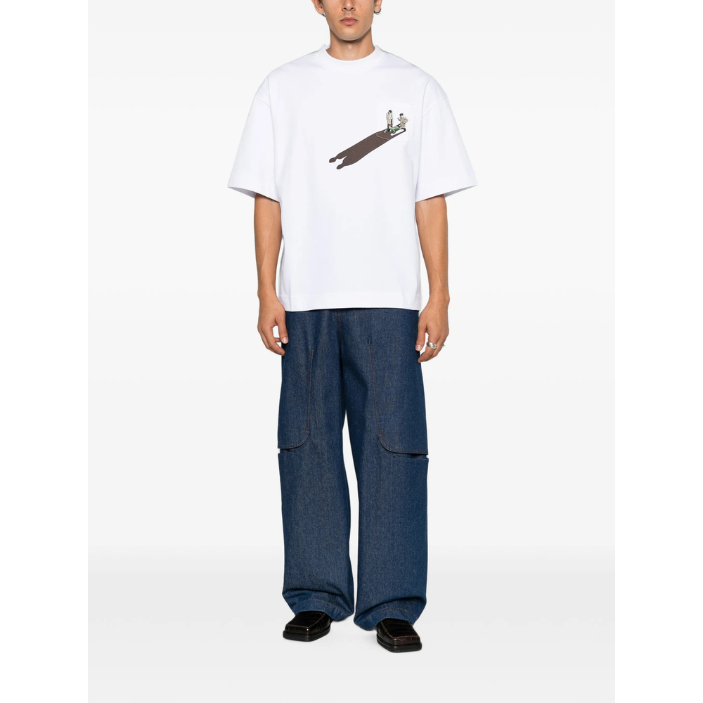 The Body Pocket Graphic-Print Chest-Pocket T-Shirt