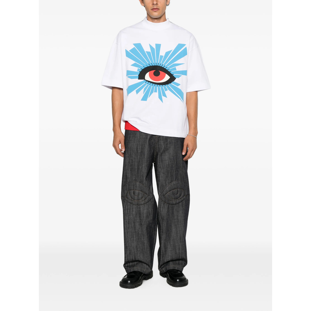 Graphic-Print Logo-Print T-Shirt
