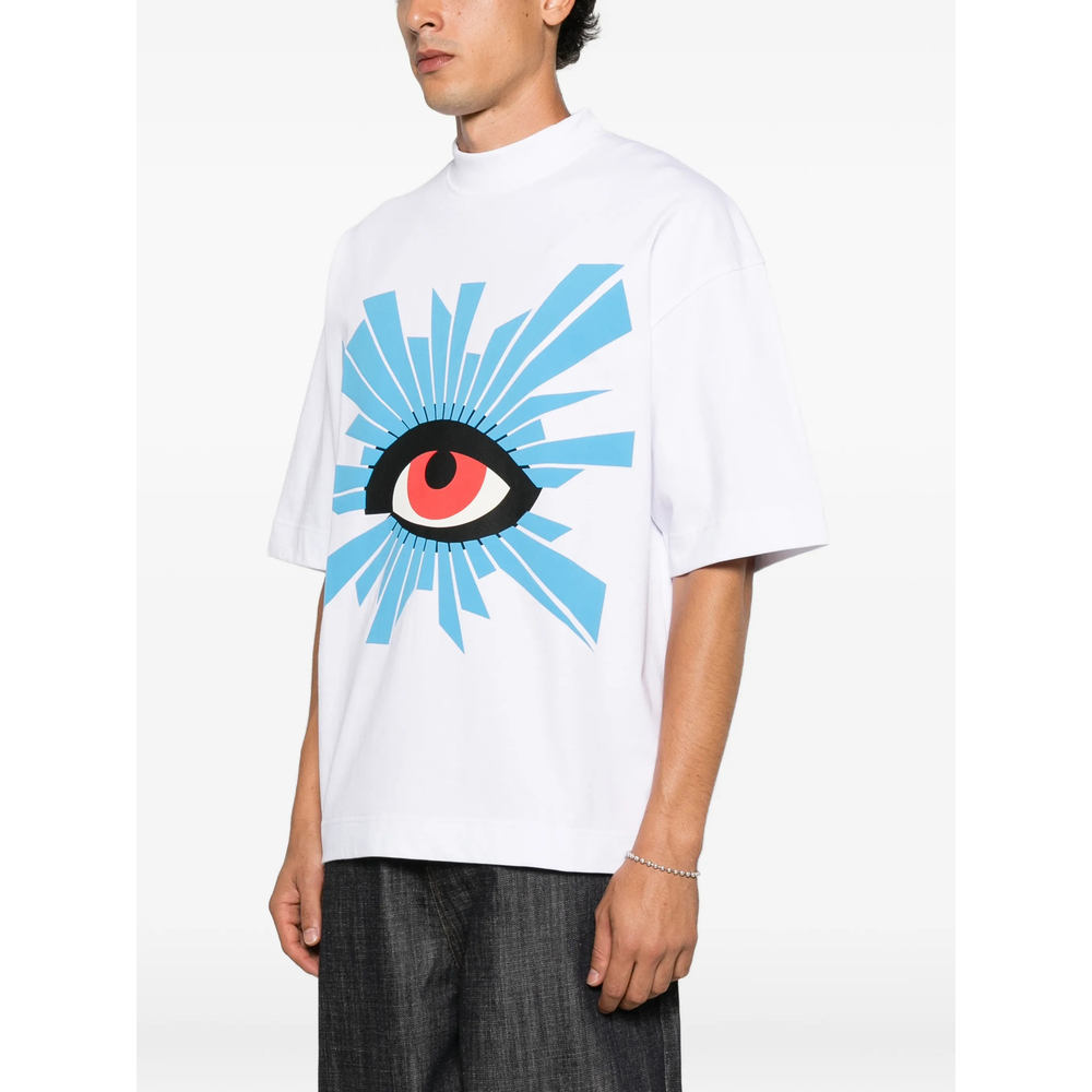 Graphic-Print Logo-Print T-Shirt