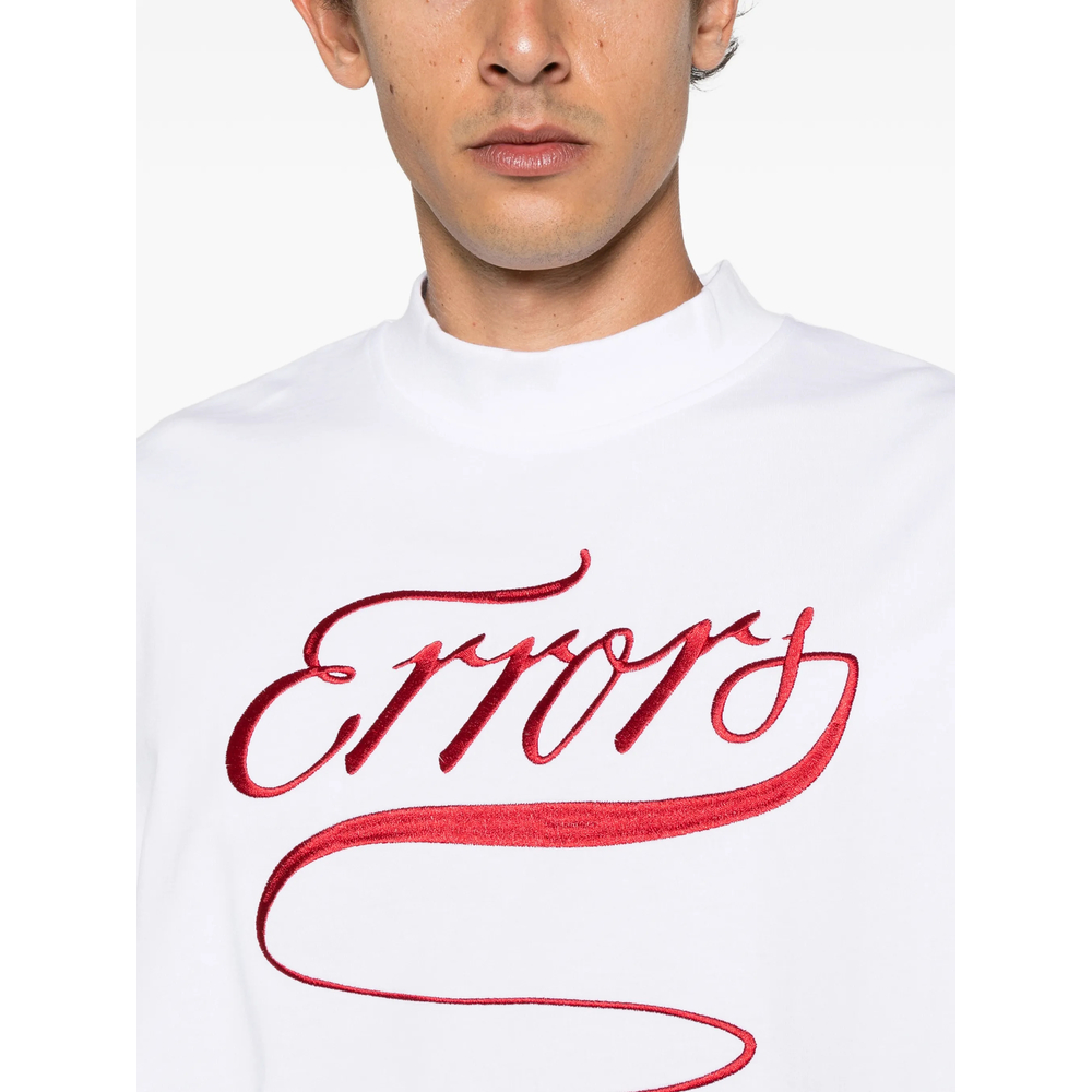 Embroidered High-Neck T-Shirt