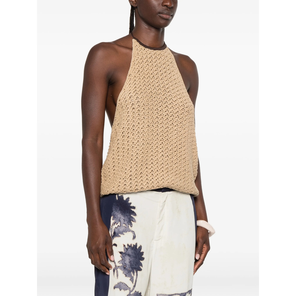 . Crochet Halterneck Top