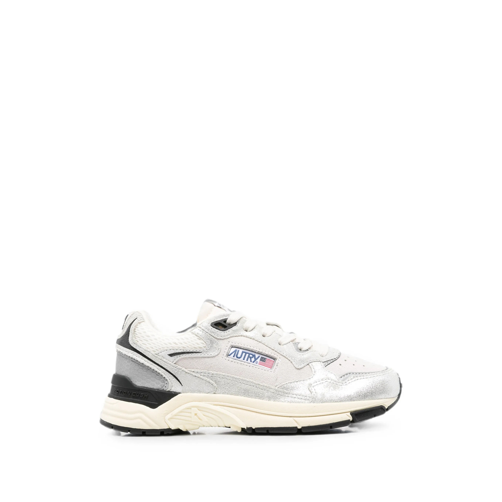 Autry Hyperway Panelled Leather Sneakers