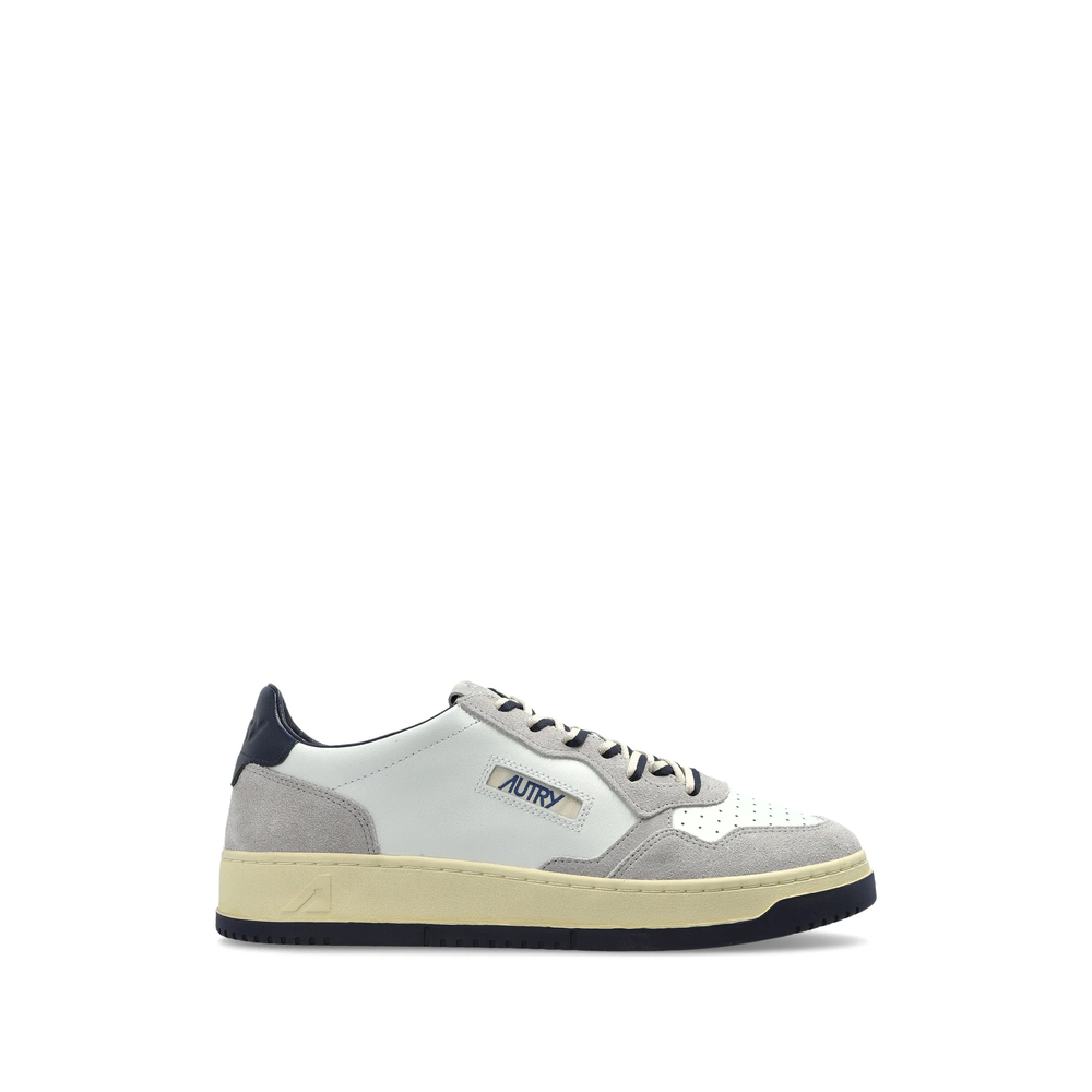 Autry Medalist Suede-panel Sneakers
