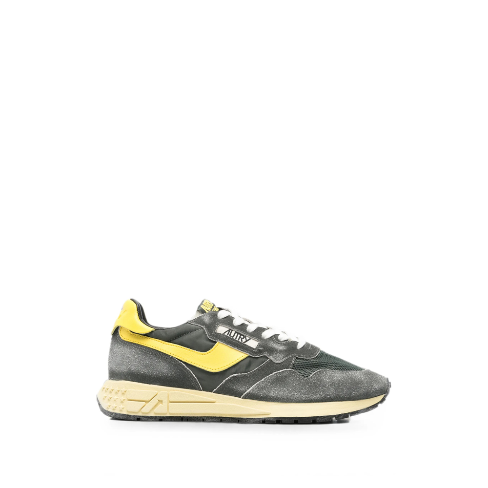 Autry Reelwind Panelled Suede Sneakers