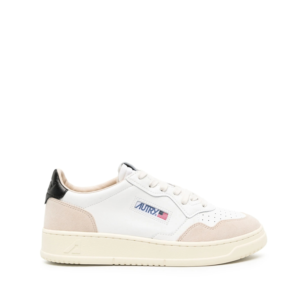 Autry Medalist Panelled Calf Leather Sneakers
