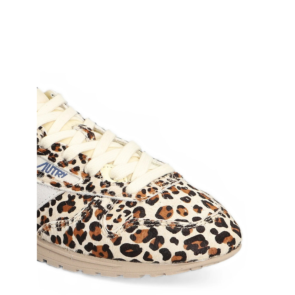 Windspin Low Leopard-Print Sneakers