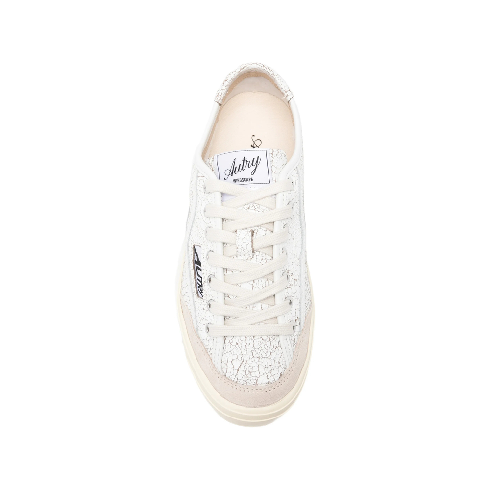 Cracked-Effect Windscape Sneakers