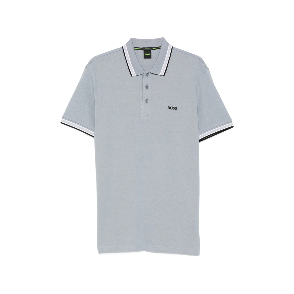 Paddy Logo-Embroidered Tipped Polo Shirt