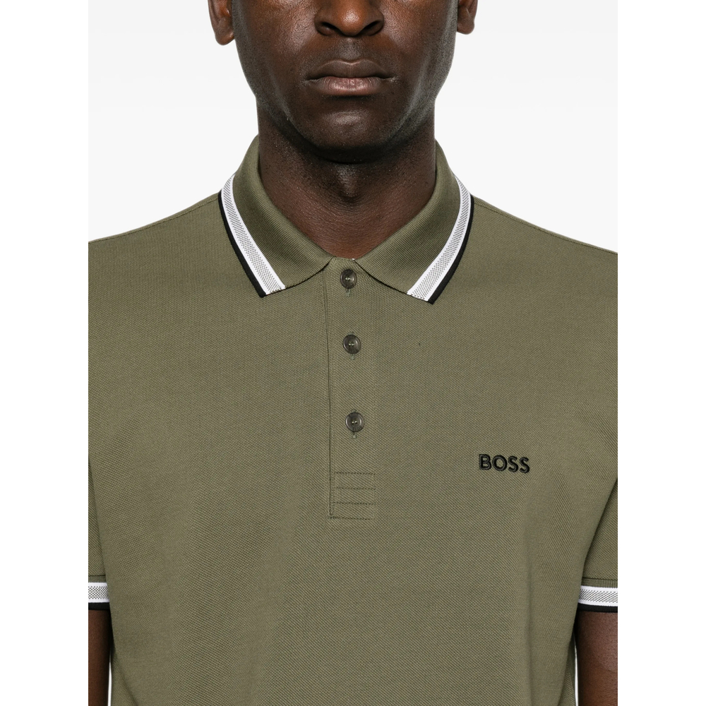 Paddy Logo-Embroidered Polo Shirt