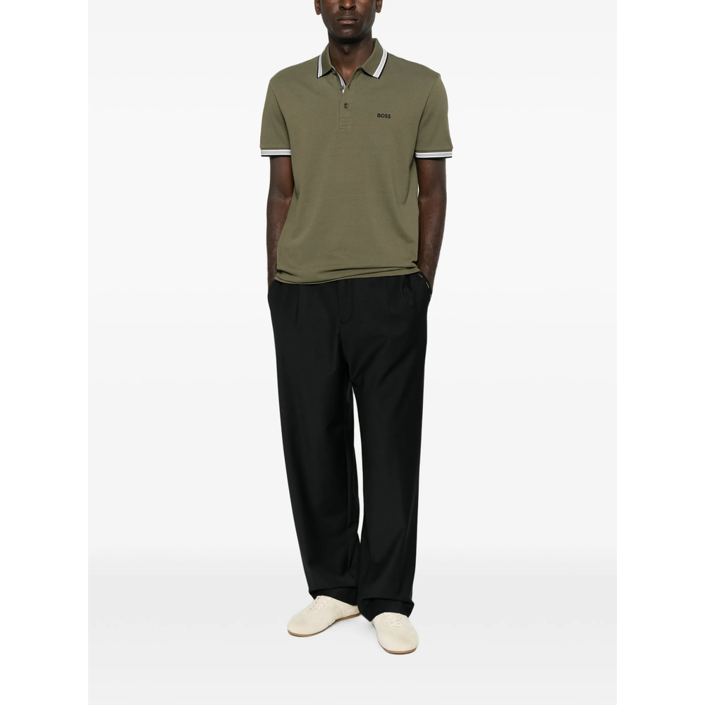 Paddy Logo-Embroidered Polo Shirt