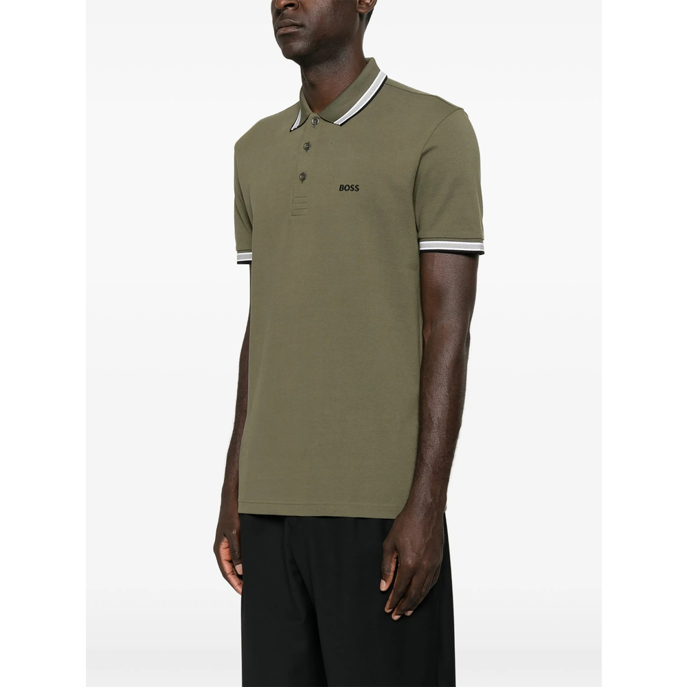 Paddy Logo-Embroidered Polo Shirt