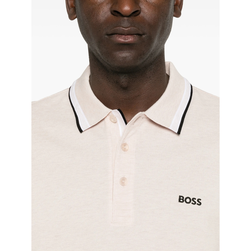 Logo-Embroidered Tipped Polo Shirt