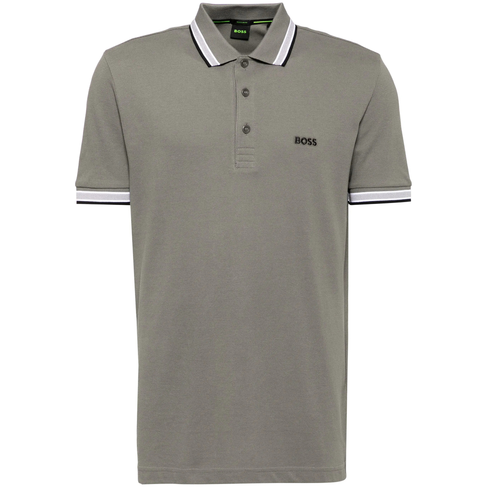 Embroidery Short-Sleeves Polo Shirt