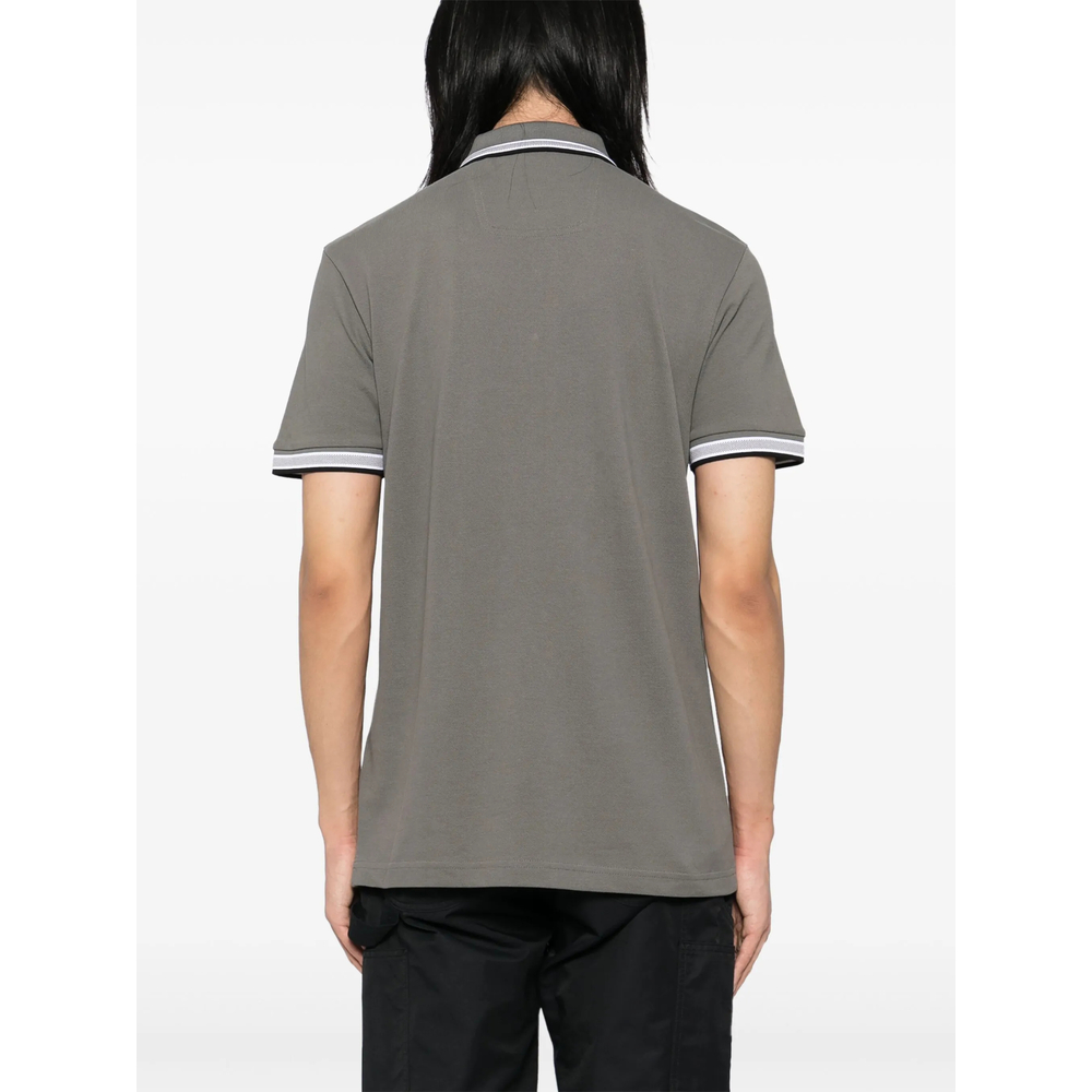 Embroidery Short-Sleeves Polo Shirt