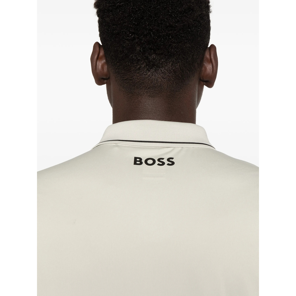 Contrast-Logo Signature Polo Shirt