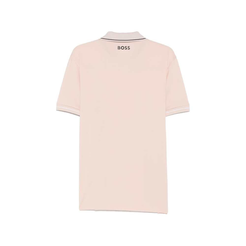 Contrast-Logo Polo Shirt