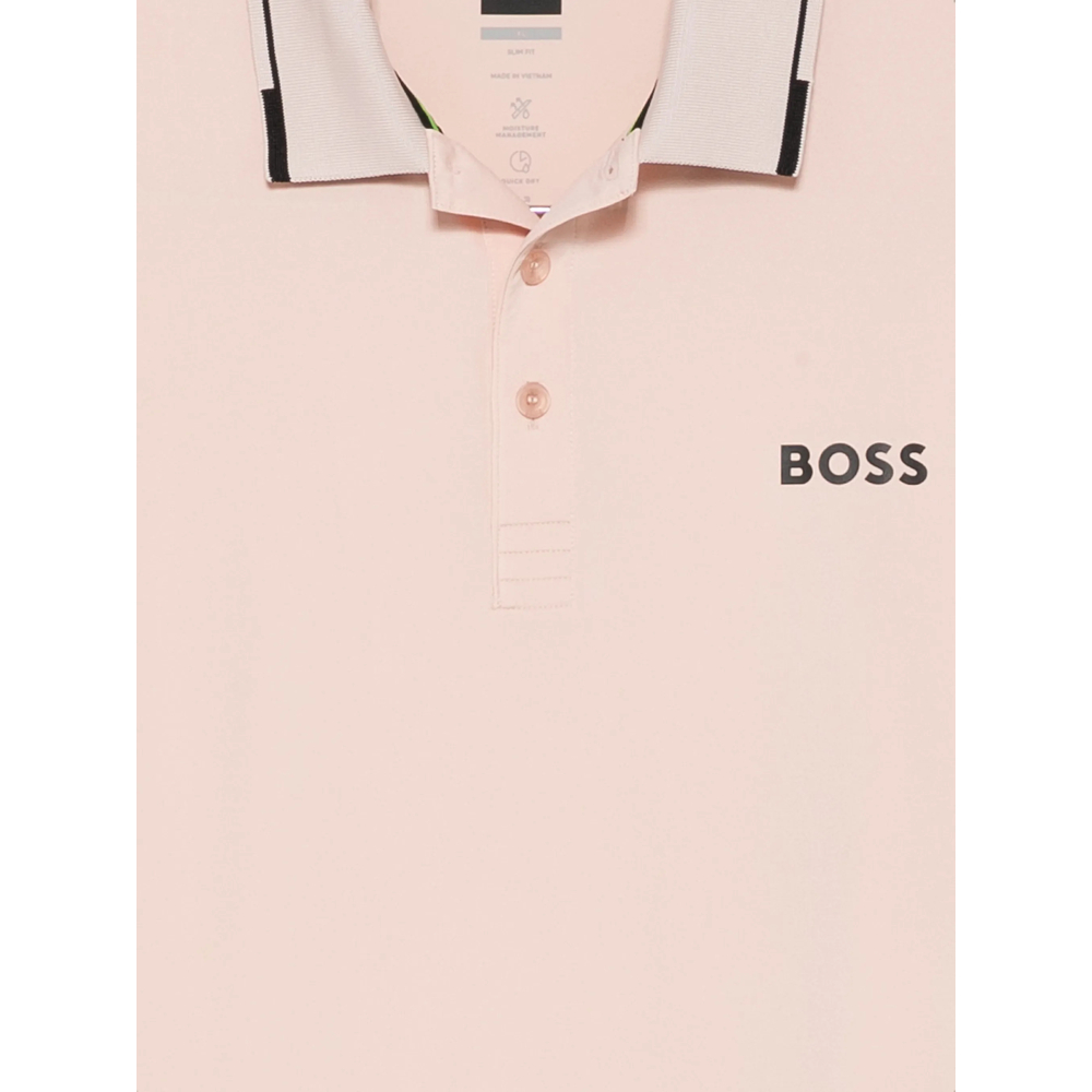 Contrast-Logo Polo Shirt