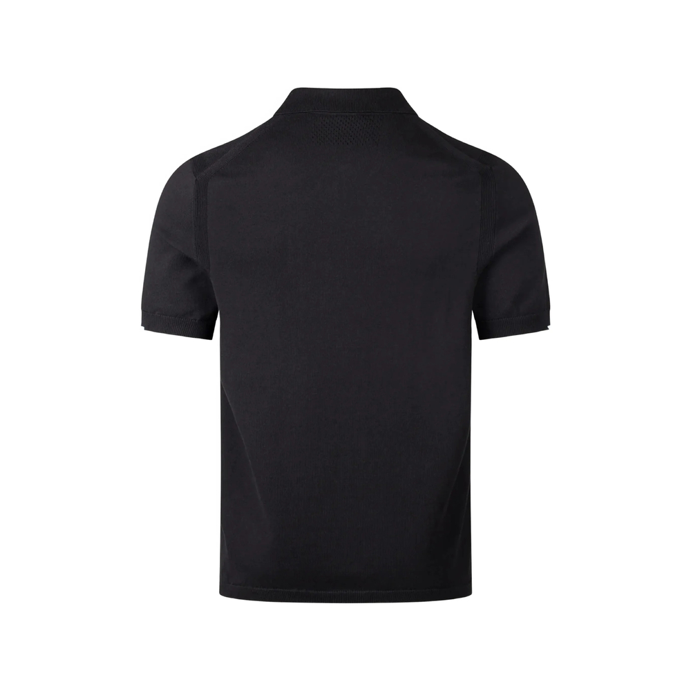 Logo-Print Quarter-Zip T-Shirt