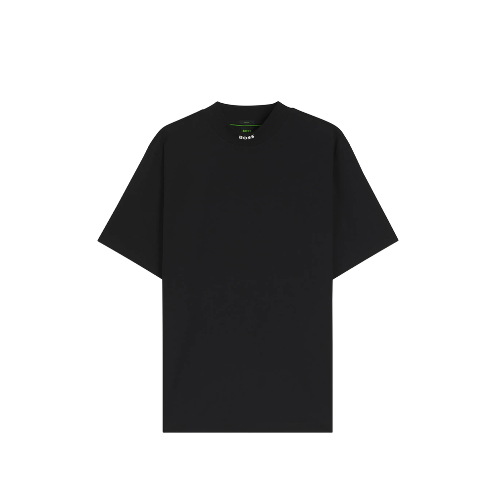 Boss Logo-print High-neck T-shirt