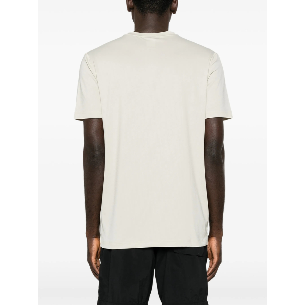 Logo-Print Panelled T-Shirt