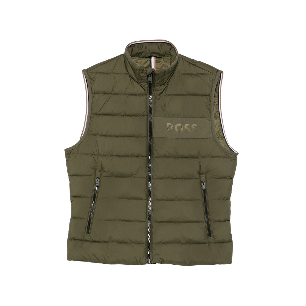 Boss Quilted Logo-print Gilet