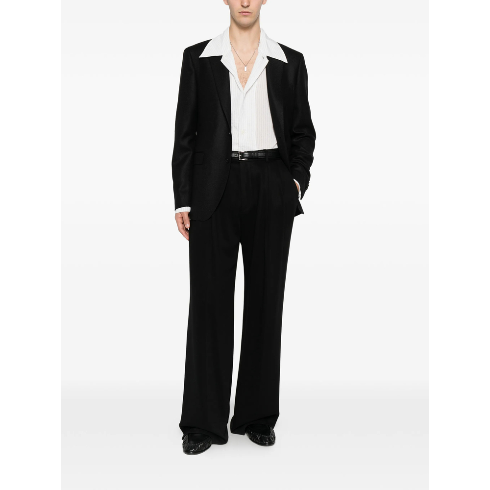 Single-Breasted Notched-Lapels Jacket
