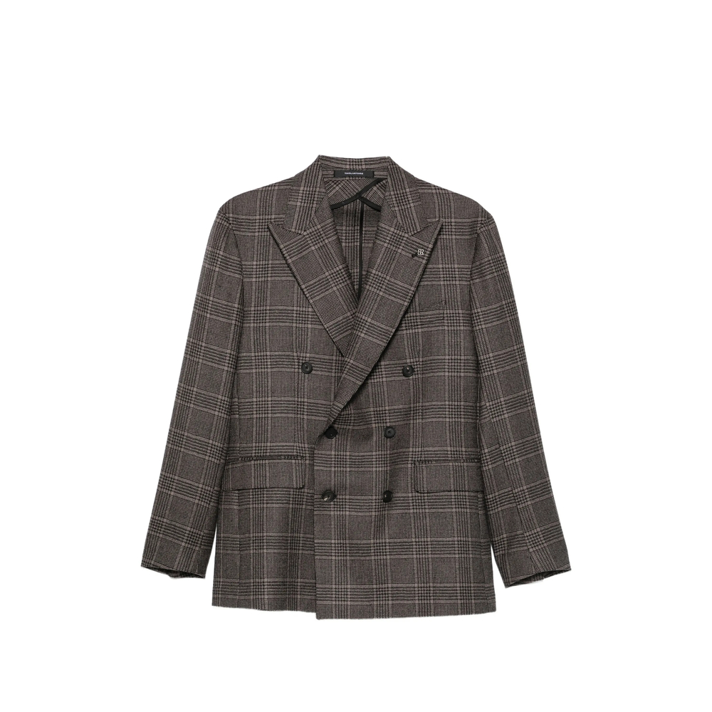 Tagliatore Double-breasted Check Blazer