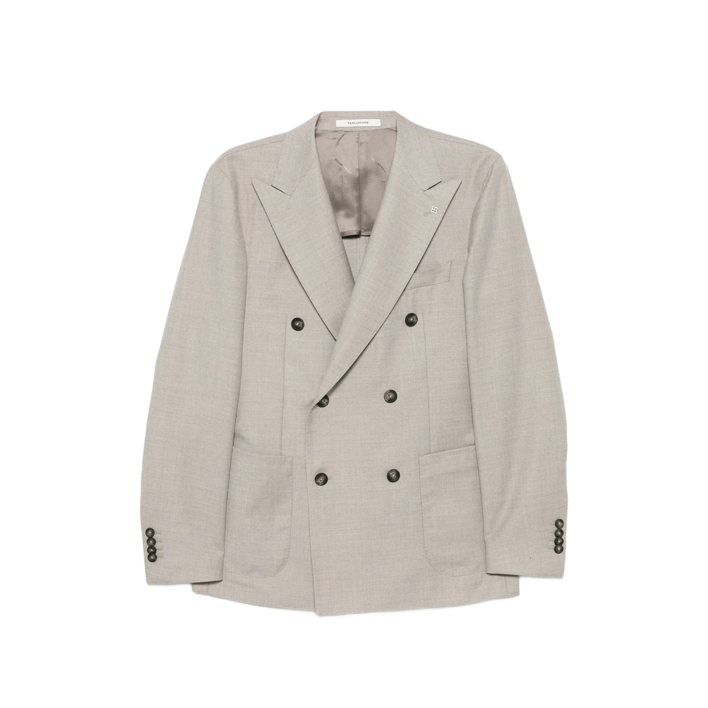 Tagliatore Double-breasted Peak-lapels Jacket
