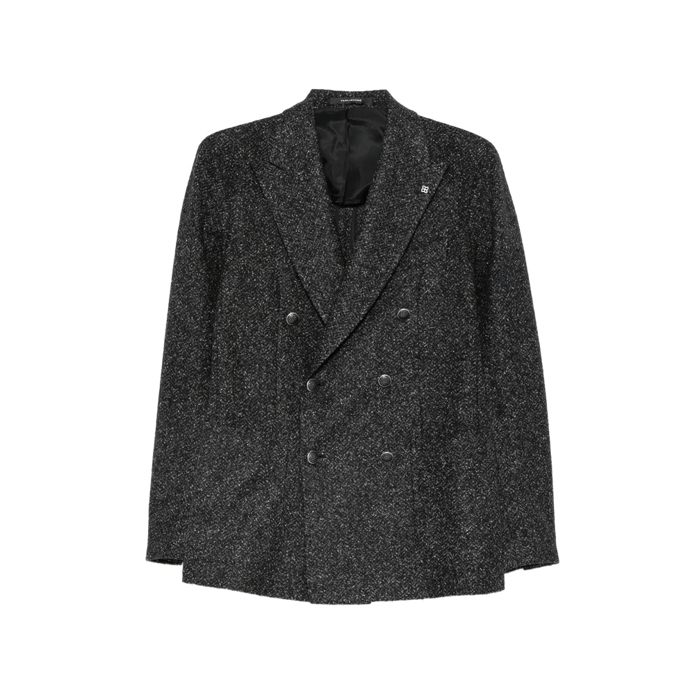 Tagliatore Double-breasted Bouclé Jacket