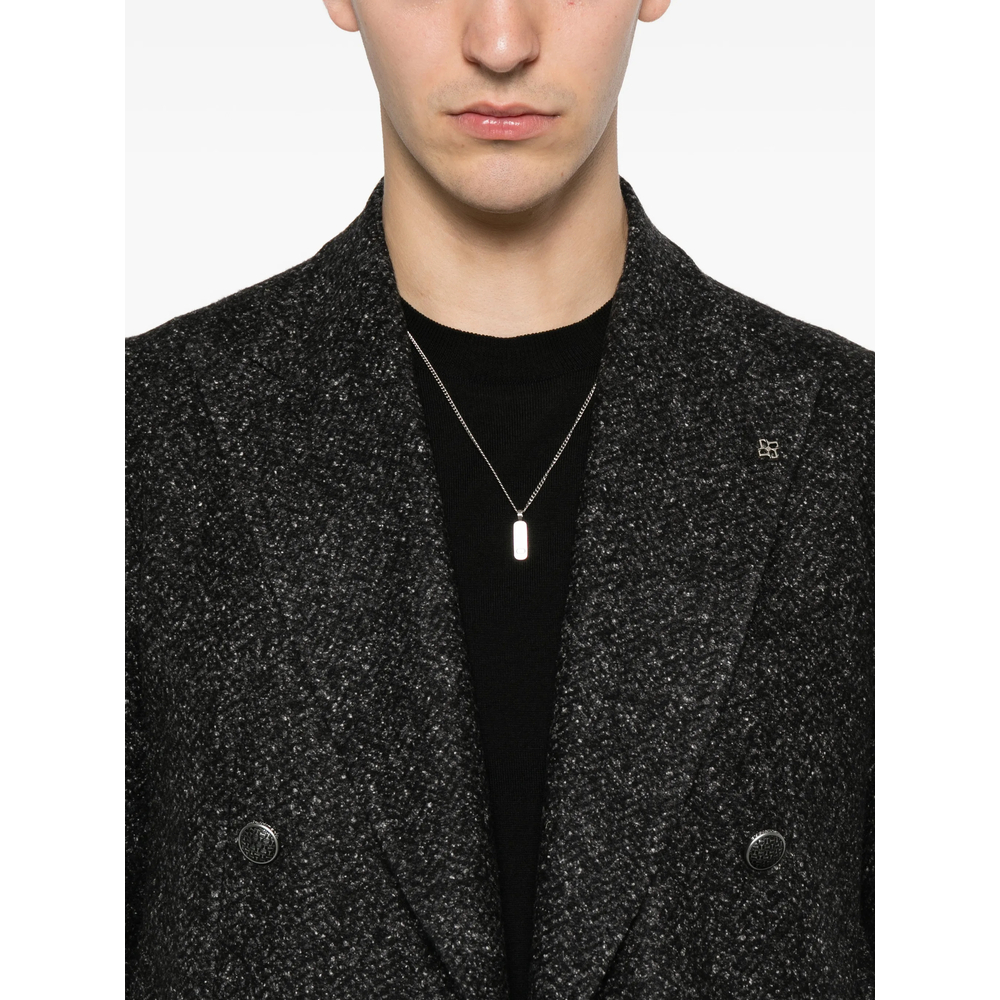 Double-Breasted Bouclé Jacket