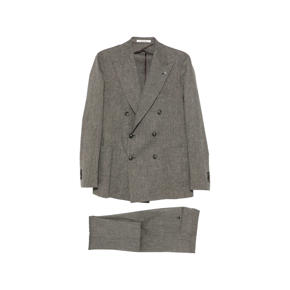 Tagliatore Double-breasted Peaked-lapel Suit