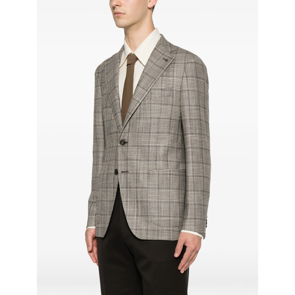 Notched-Lapel Blazer