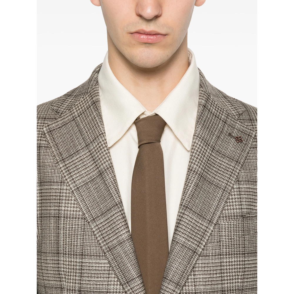 Notched-Lapel Blazer