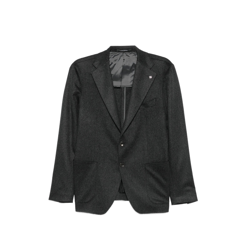 Tagliatore Tagliatore Single-breasted Notched-lapel Blazer — single-breasted wool blazer