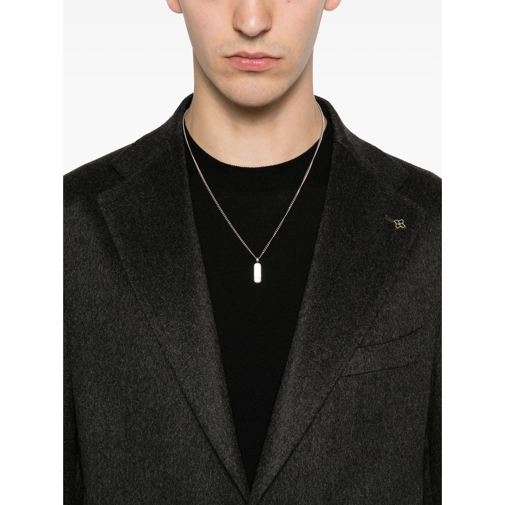 Single-Breasted Notched-Lapel Blazer
