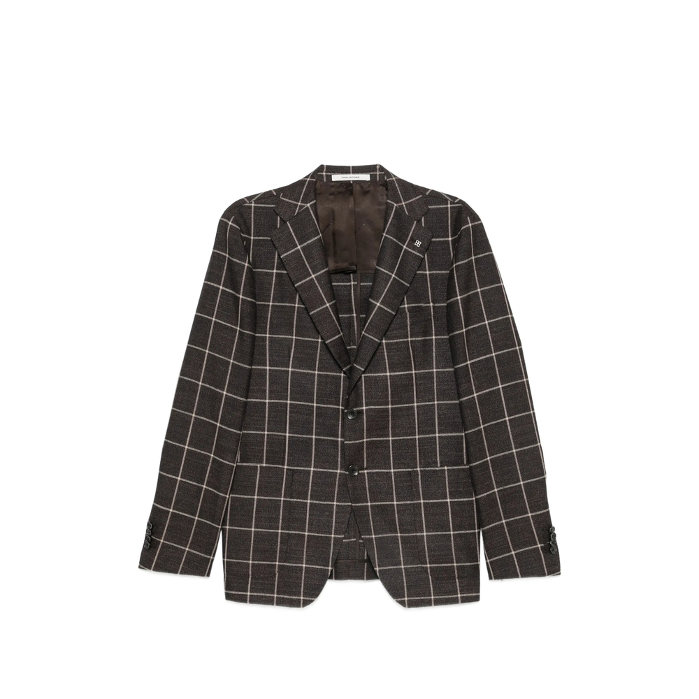 Tagliatore Check-pattern Single-breasted Blazer