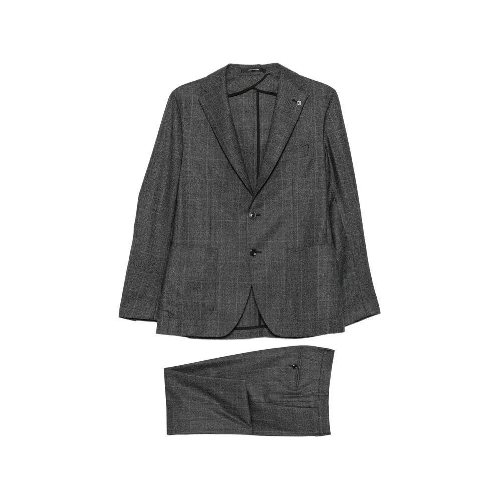Tagliatore Check-pattern Single-breasted Suit