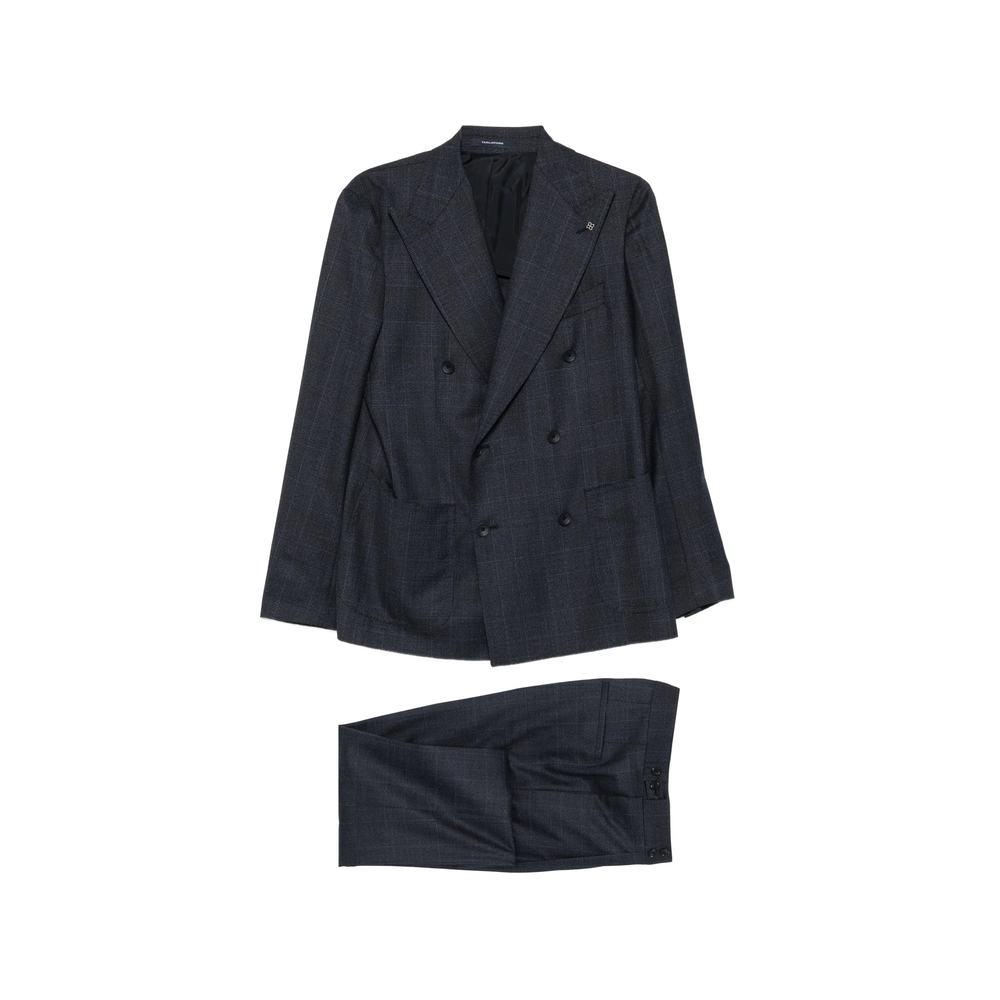 Tagliatore Double-breasted Check Suit