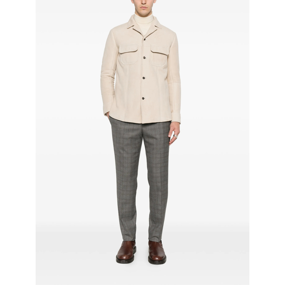 Button-Up Chest-Pocket Jacket