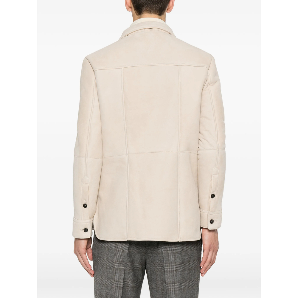Button-Up Chest-Pocket Jacket