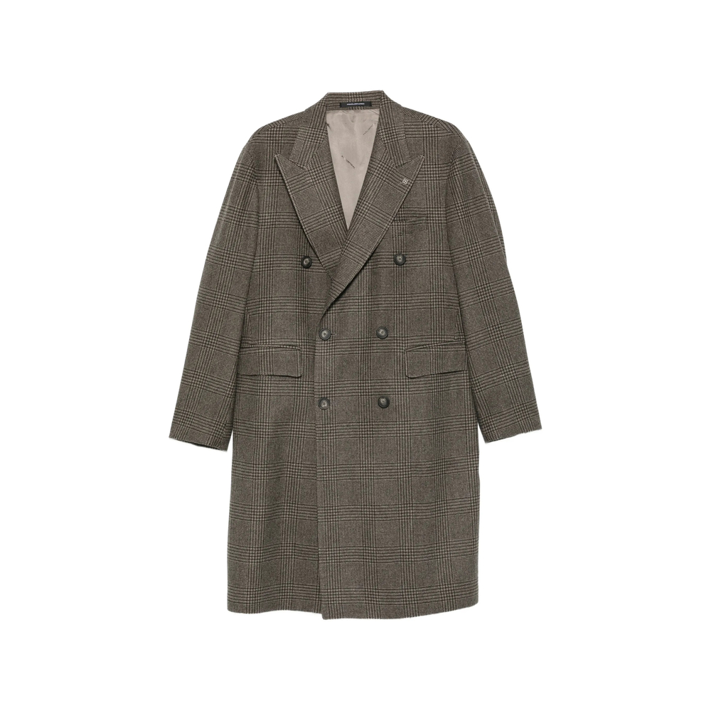Tagliatore Prince Of Wales Check Double-breasted Coat
